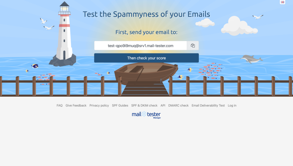 Web上で利用できる迷惑メール度判定サービスmail-tester