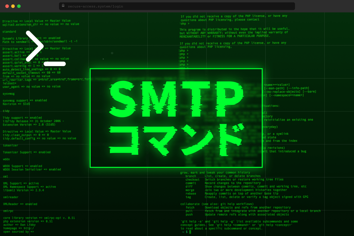 SMTPコマンド一覧｜Telnetでメール送信をテストする方法も解説