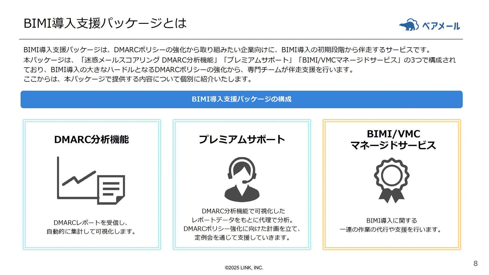 BIMI導入支援パッケージとは